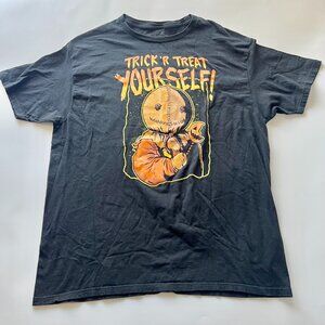Mens XL Trick R Treat Yourself Sam Halloween Shirt